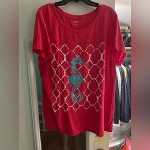 women’s crown and ivy blouse